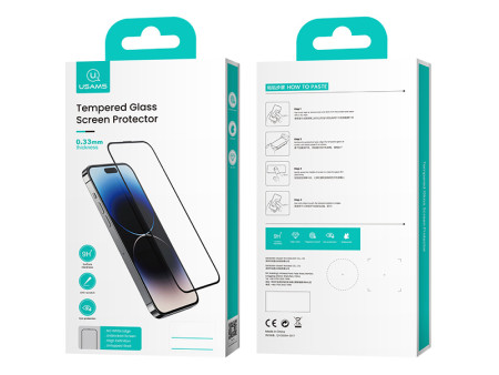 USAMS tempered glass για iPhone 15 US-BH862, 0.33mm