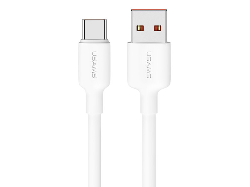 USAMS καλώδιο USB-C σε USB US-SJ601, 15W, 1m, λευκό