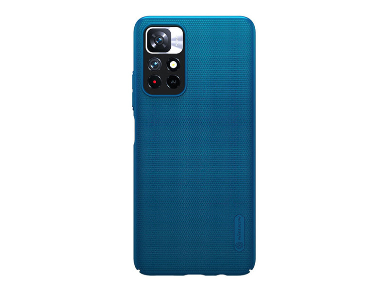 NILLKIN θήκη Super Frosted Shield για Xiaomi Note 11 5G/M4 Pro 5G, μπλε