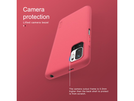 NILLKIN θήκη Super Frosted Shield για Xiaomi Note 11 5G/M4 Pro 5G, μπλε