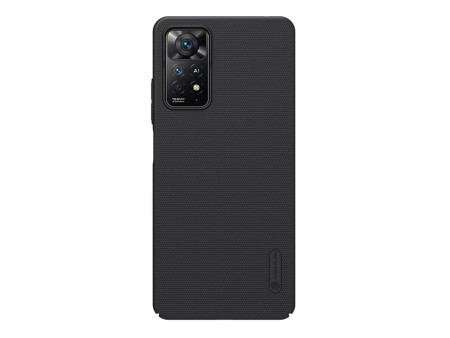 NILLKIN θήκη Super Frosted Shield για Xiaomi Note 11 Pro/Pro+/11i, μαύρη