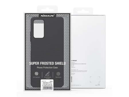 NILLKIN θήκη Super Frosted Shield για Xiaomi Note 11 Pro/Pro+/11i, μαύρη