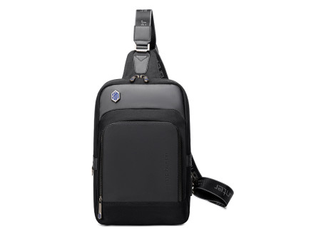 ARCTIC HUNTER τσάντα Crossbody XB00116 με θήκη για tablet, 7L, μαύρη