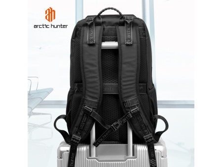 ARCTIC HUNTER τσάντα πλάτης B00461 με θήκη laptop 15.6", 25L, μαύρη