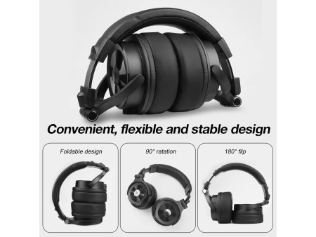 ONEODIO headset Monitor 40, 6.35mm & 3.5mm σύνδεση, Hi-Res, 50mm, μαύρο