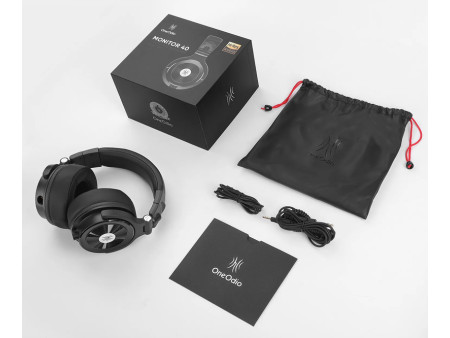 ONEODIO headset Monitor 40, 6.35mm & 3.5mm σύνδεση, Hi-Res, 50mm, μαύρο