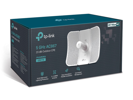 TP-LINK 23dBi outdoor CPE CPE710, AC 867Mbps 5GHz, Ver. 1.0