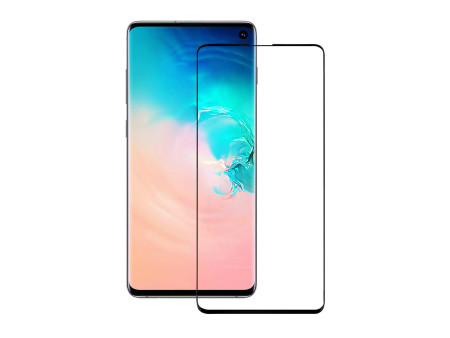 POWERTECH Tempered Glass 5D Full Glue για Samsung S10e, μαύρο