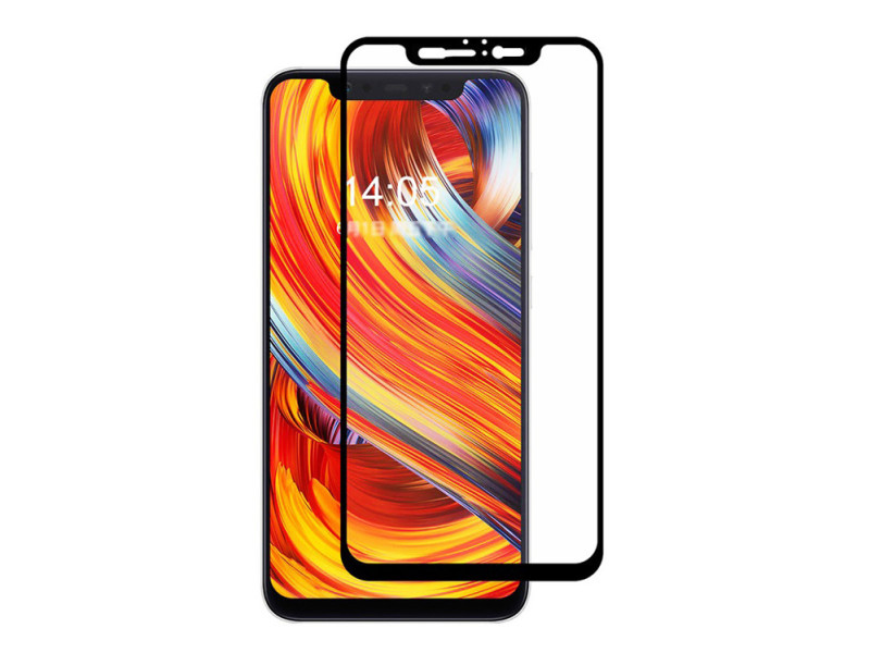 POWERTECH Tempered Glass 5D Full Glue για Xiaomi Redmi Mi 8/8 Pro, Black