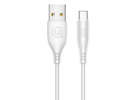 USAMS καλώδιο USB-C σε USB US-SJ267, 10W, 1m, λευκό