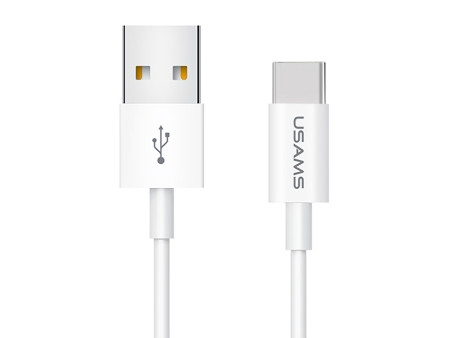 USAMS καλώδιο USB-C σε USB US-SJ285, 10W, 1m, λευκό