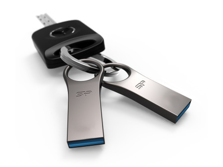 SILICON POWER USB Flash Drive Jewel 80, 64GB, USB 3.2, ασημί