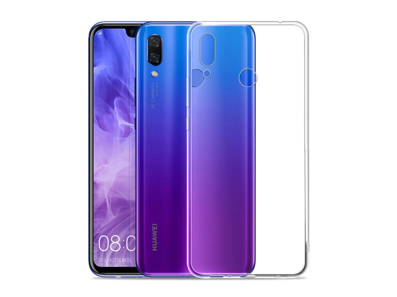 POWERTECH Θήκη Ultra Slim MOB-1290 για Huawei Y9 2019, διάφανη