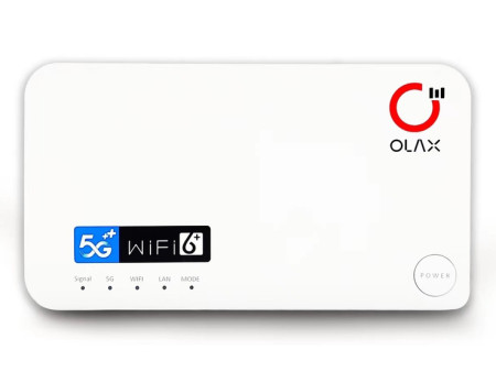 OLAX router 5G LTE G5010 με LAN θύρα, Wi-Fi 6, dual band, 4000mAh