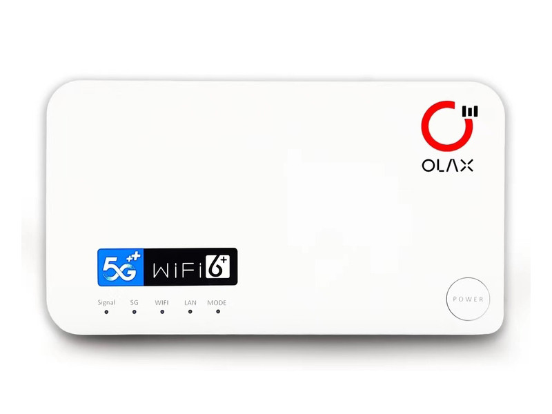 OLAX router 5G LTE G5010 με LAN θύρα, Wi-Fi 6, dual band, 4000mAh