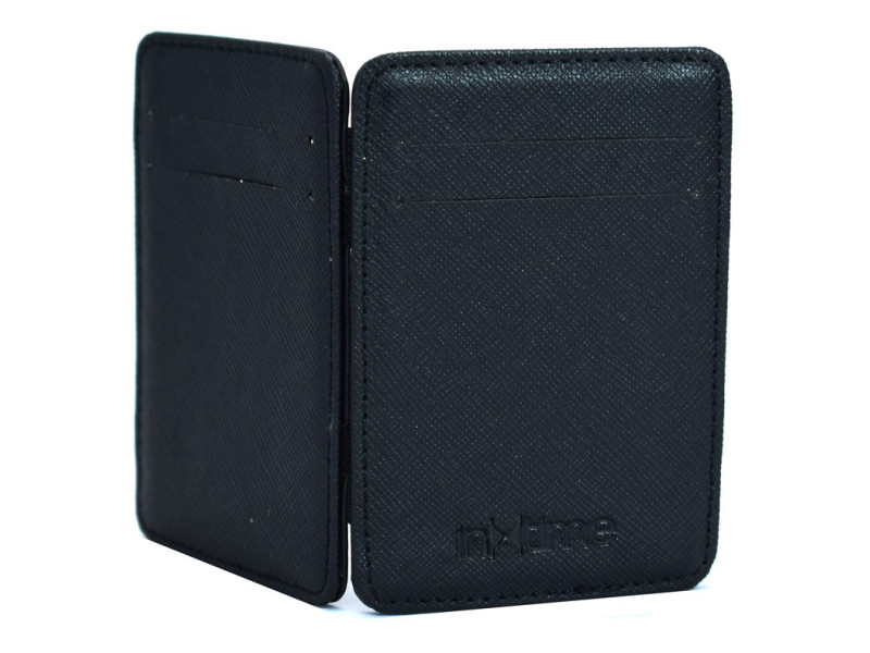 INTIME έξυπνο πορτοφόλι IT-013, RFID, PU leather, μαύρο