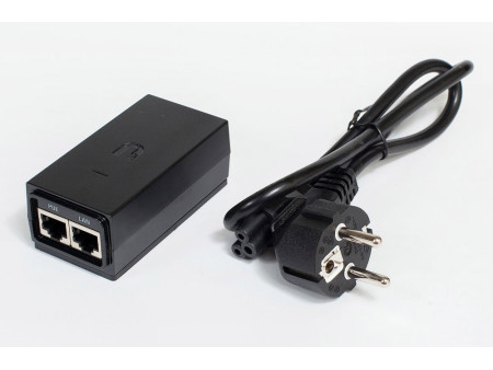 UBIQUITI PoE Adapter POE-24-24W, 24V, 1A, 24W, με power cable