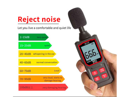 NOYAFA ψηφιακό ντεσιμπελόμετρο NF-562, 30-130dB