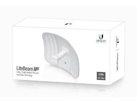 UBIQUITI LiteBeam M5 airMAX CPE Access Point LBE-M5-23, 23dBi, 5GHz