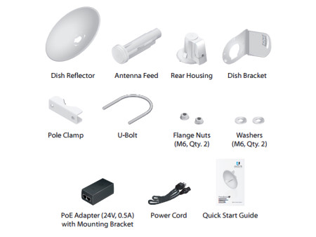 UBIQUITI Access point PBE-M5-300, outdoor, 5GHz, 2x22dBi, AirMAX