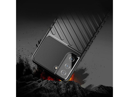 POWERTECH Θήκη Thunder MOB-1734 για Samsung S22, μαύρη