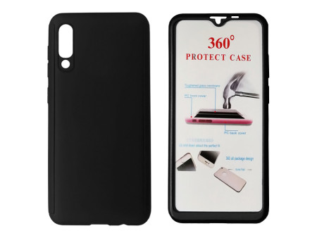 POWERTECH Θήκη Body 360° με Tempered Glass για Xiaomi Mi 9, μαύρη