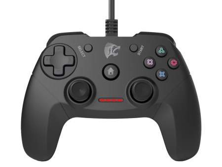 ROAR ενσύρματο gamepad R100WD, με vibration, PC, PS3 & Android TV box