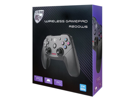 ROAR ασύρματο gamepad R200WS, με vibration, PC, PS3 & Android TV box