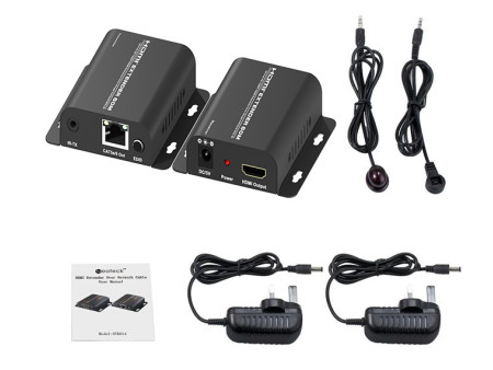 POWERTECH HDMI video extender CAB-H114 μέσω καλωδίου RJ45, 1080p, 60m