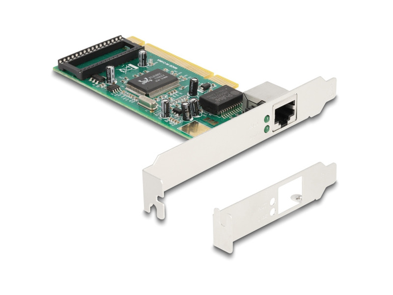 DELOCK κάρτα επέκτασης PCI σε 1x RJ45 Gigabit 88084, 1000Mbps