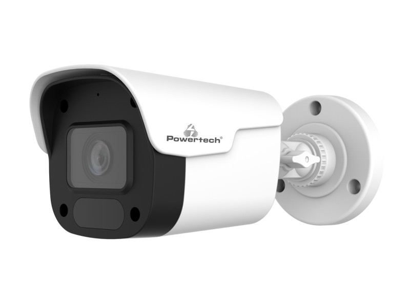 POWERTECH IP κάμερα PT-1234 με μικρόφωνο, 3.6mm, 2MP, PoE, IR 25m