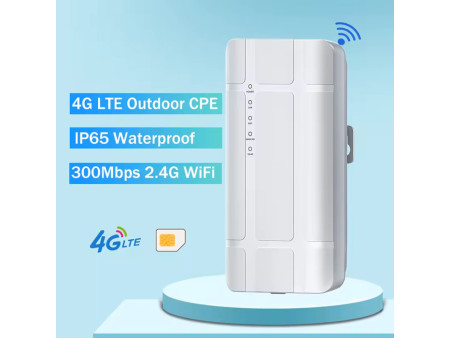 SUNCOMM outdoor 4G LTE CPE QC300K, 300Mbps Wi-Fi, 100Mbps LAN, IP65