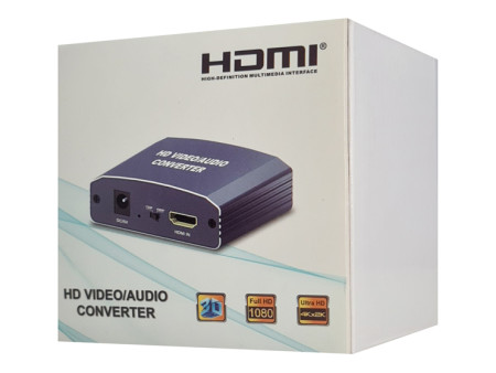 Video Converter CAB-H146 από HDMI σε scart & 3.5mm, 4K