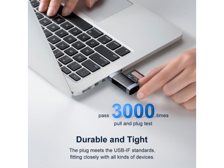 ORICO card reader CS2D-A3 για SD & Micro SD, USB 3.0, μαύρο