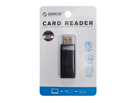 ORICO card reader CS2D-A3 για SD & Micro SD, USB 3.0, μαύρο