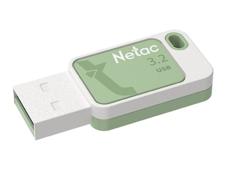 NETAC USB Flash Drive UA31, 128GB, USB 3.2, πράσινο