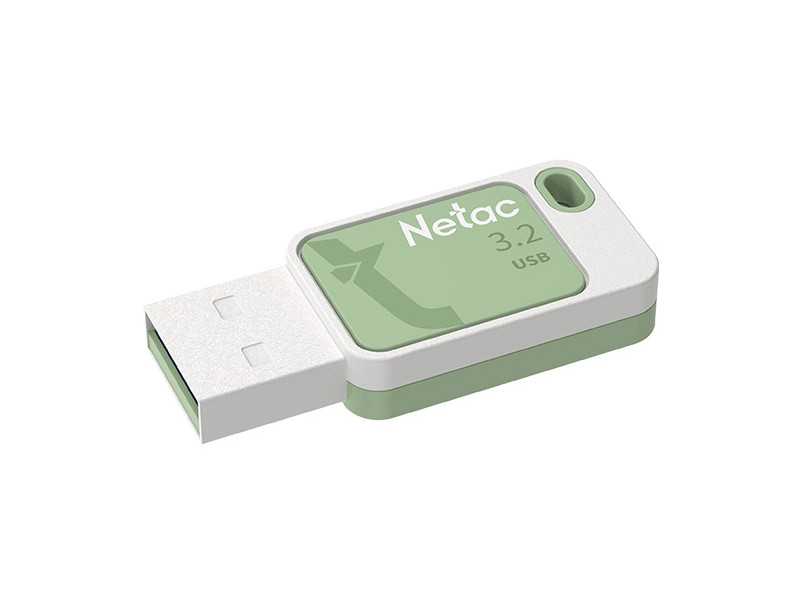 NETAC USB Flash Drive UA31, 128GB, USB 3.2, πράσινο