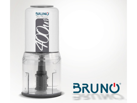 BRUNO πολυκόπτης BRN-0088, 2 ταχύτητες, 400W, 500ml, 4 λεπίδες, λευκός