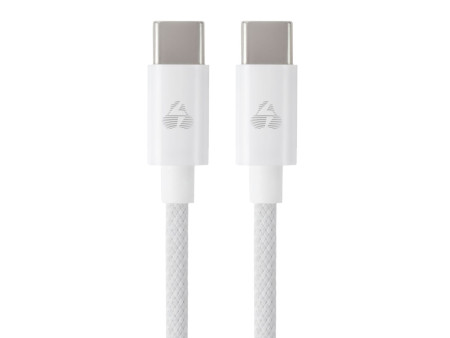 POWERTECH καλώδιο USB-C PTR-0183, 60W, 480Mbps, 1m, λευκό