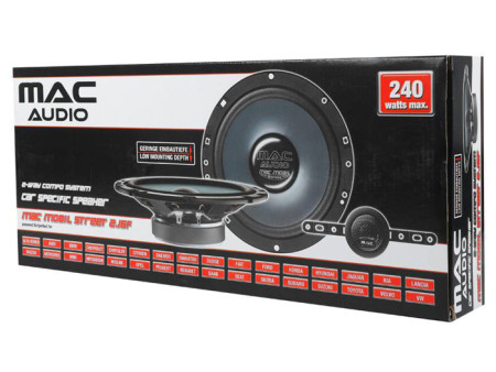 MAC AUDIO σετ ηχεία Mobil Street 2.16F, 6.5", 60W RMS, 2 δρόμων