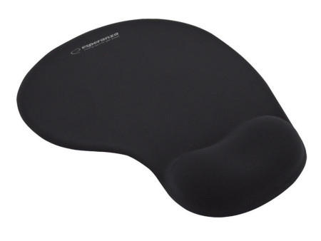 ESPERANZA gel mouse pad EA137K, 230x190x20mm, μαύρο