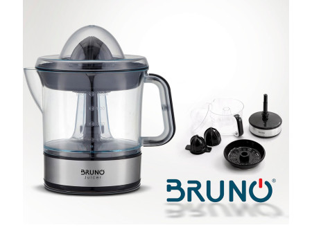 BRUNO ηλεκτρικός στίφτης BRN-0095 με χωρητικότητα 700ml, 40W, inox-μαύρο