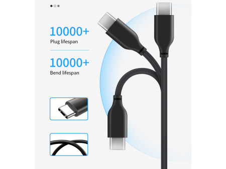 CABLETIME καλώδιο USB-C σε USB CMAMN, 15W, 5Gbps, 1m, μαύρο