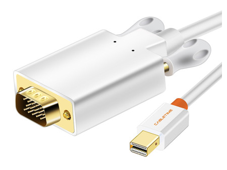 CABLETIME καλώδιο mini DisplayPort σε VGA CT-05G, 1080p, 1.8m, λευκό