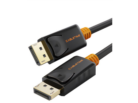 CABLETIME καλώδιο DisplayPort CT-01G, 4K/60Hz, 4.5m, μαύρο