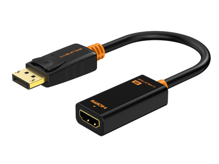 CABLETIME αντάπτορας DisplayPort σε HDMI CT-01G4K, 4K, μαύρος