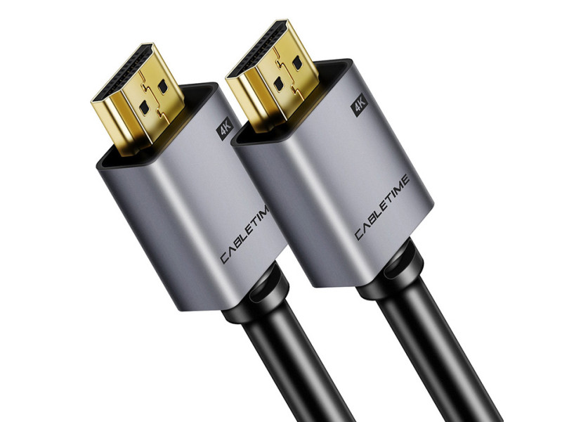 CABLETIME καλώδιο HDMI 2.0 CT-PHE2G, 4K/60Hz, 3m, μαύρο