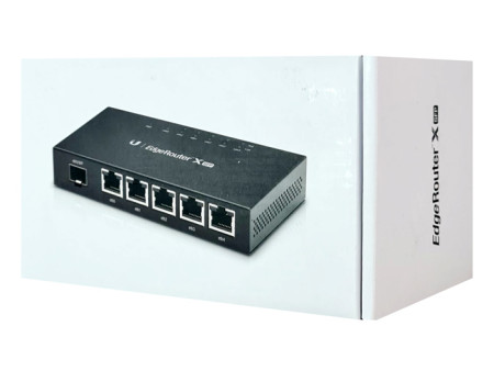 UBIQUITI router EdgeRouter X SFP, 5-Port Gigabit PoE, 1000Mbps, 50W