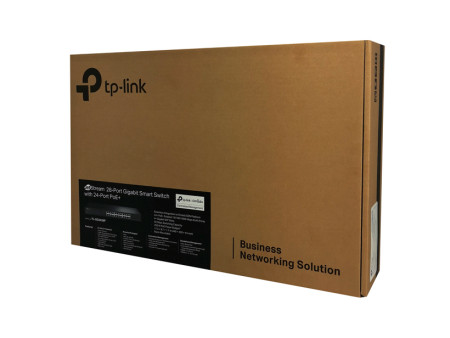 TP-LINK JetStream smart switch TL-SG2428P, 24-Port PoE+, 4x SFP, Ver 4.0