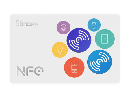 SONOFF smart αυτοκόλλητο NFC Tag, κάρτα με 2τμχ